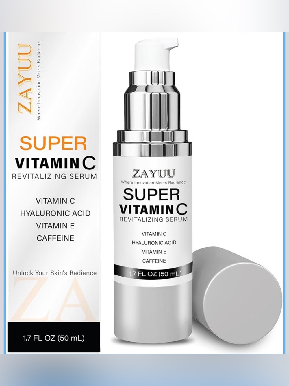Super Vitamin C Face Serum for Mature Skin: